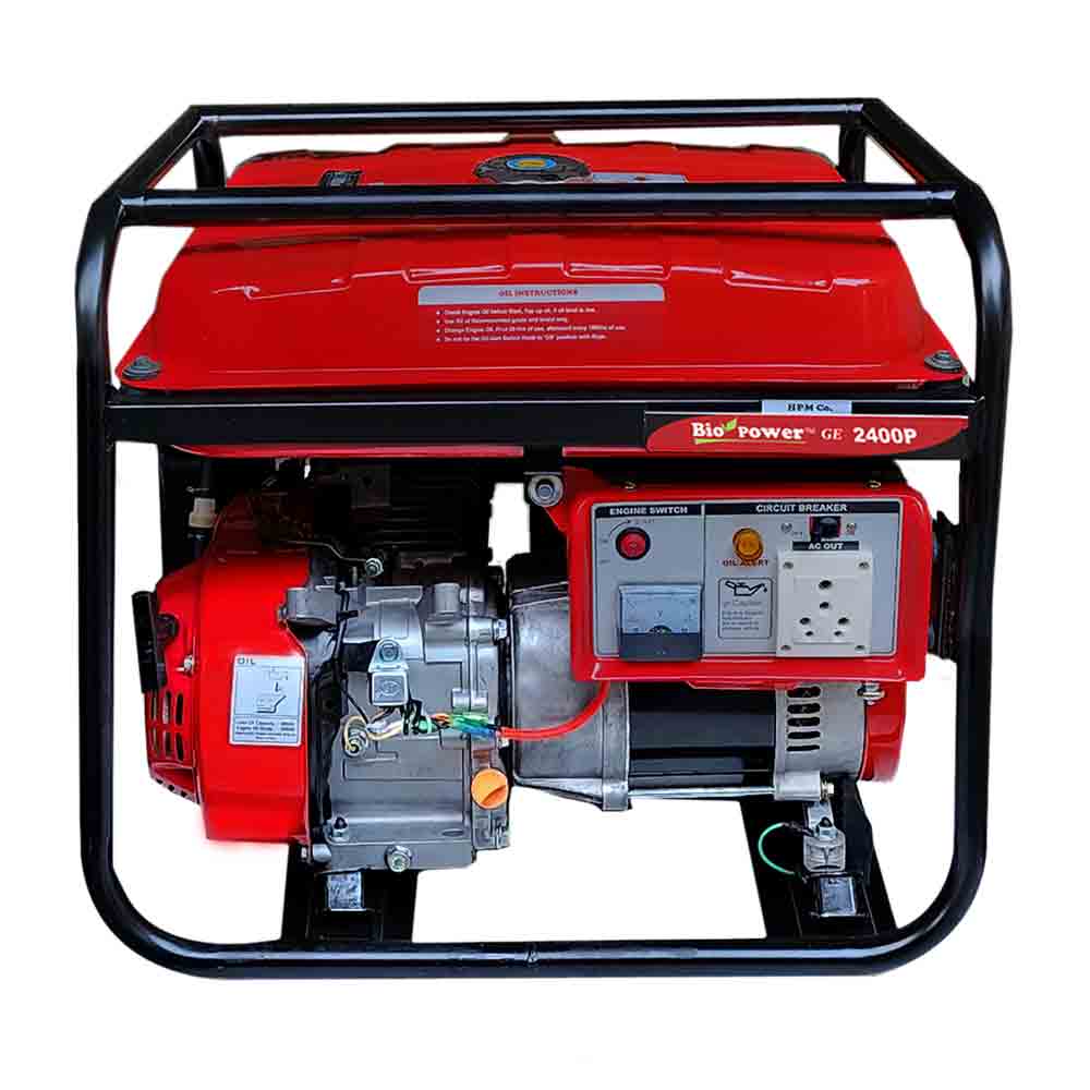 2.1 KVA Portable Generator,Petrol Run,Model GE-2400P, Recoil Start