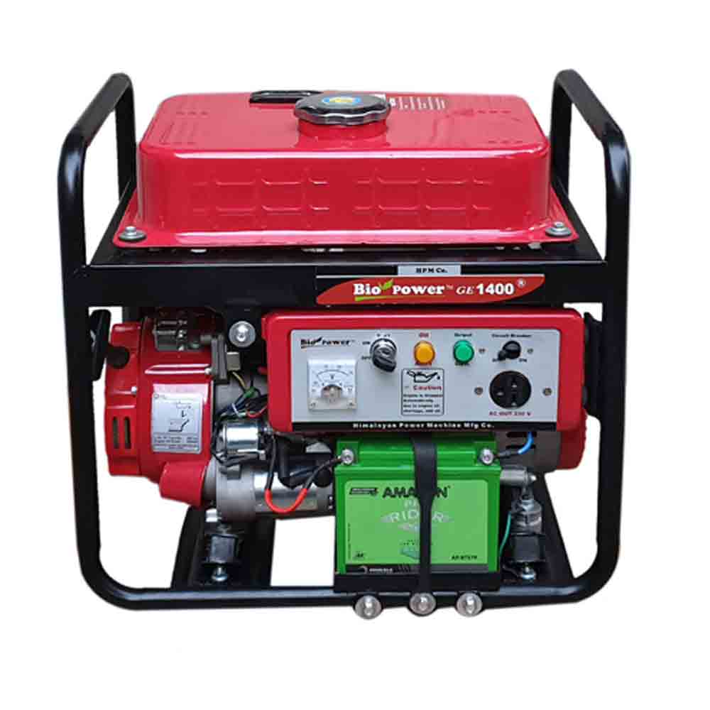 1.2 KVA Portable, Petrol Run, GE-1400RS, Recoil & Self Start