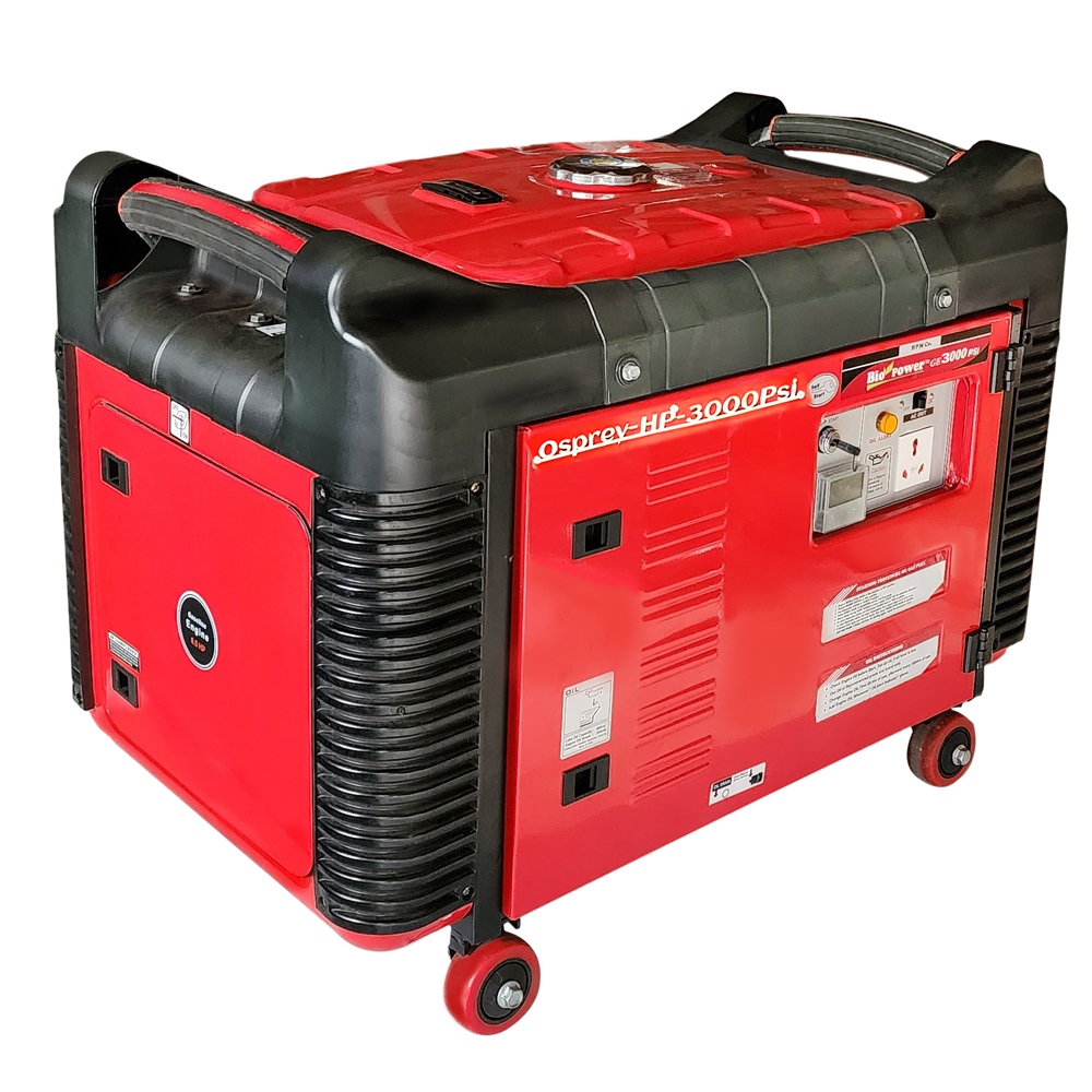 3 KVA very Light Weight & Powerful Portable Petrol Generator, Recoil & Self Start Model, Osprey GE-3000PSi