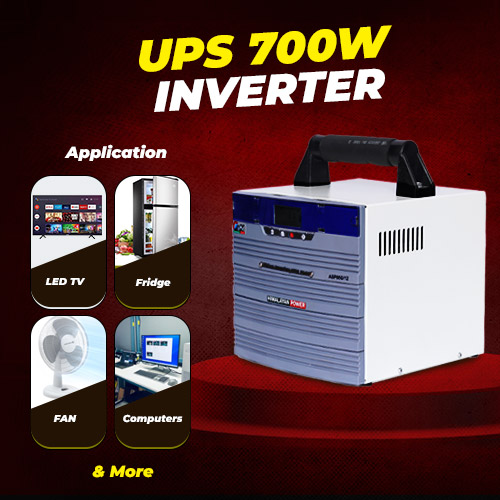 7KVA Portable Lithium UPS Inverter , model .UPS-700W